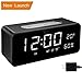 Orionstar Alarm Clock Radio with FM, Wireless Speaker for Bedroom with 8 Inch LED Screen Snooze Sleep Timer Dimmer USB Port Thermometer Display TF AUX Micro SD Widely Compatible Model S1