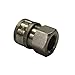 Shark Pressure Washers 89222150 Stainless Female Coupler, 3/8-Inch, 2-Pack