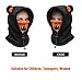Kids Balaclava Ski Mask, Boys/Girls Washable Fleece Winter Hat with Face Cover for Windproof,Tiger,M