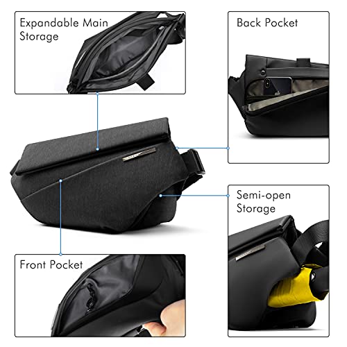 NIID R1 Sling Bag Multipurpose Shoulder Bag Waterproof AntiTheft