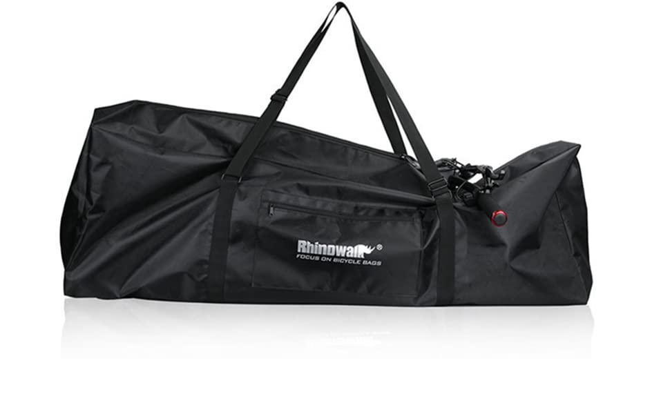 SUNTTELF Electric Scooter Carrying Bag E-Scooter Storage Transport Bag Foldable Scooter Accessory Backpack Handbag Shoulder Bag Heavy Duty for Mijia M365 /M365 Pro Xiaomi Segway (Black)