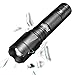 Waterproof LED Flashlight, Real 1000 Lumen Rechargeable Flashlight with Rechargeable 18650 Battery and Bike Mount Clip, Perfect Light for Riding Hiking Camping Fishing Dog Walking by RUIMX SF100
