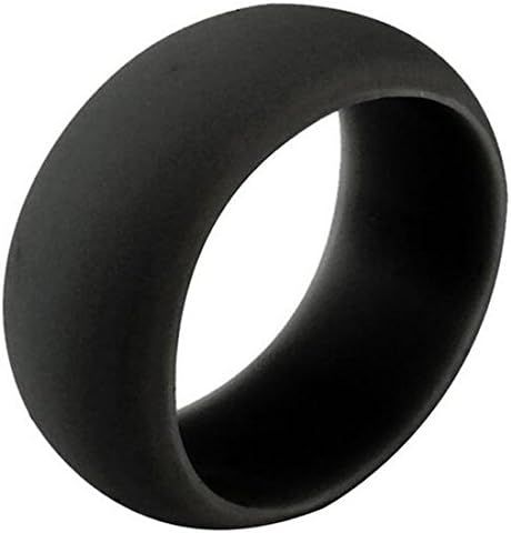 Silver Gold Camo Silicone Wedding Ring For Men Women Metal Look Silicone Rubber Band