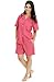 Del Rossa Women's Cotton Pajama Set, Short Button Down Woven Pjs