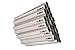 RevMark USA Made Carpenter Pencils with Printed Ruler – 24 Pack Bulk Set – Black Lead - Quality Cedar Wood for Carpenters, Construction Workers, Contractors, Woodworkers, Framers, DIY (White)