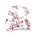 Ademoo Newborn Baby Girls Nursery Beanie Hospital Hat with Bow (Floral Bow 3 Colors/ 0-3 Month)