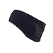 Porfiya Generic Unisex Women Men Ear Warmer Winter Head Band Polar Fleece Ski Ear Muff Stretch Spandex Hair Band Accessories (Black)