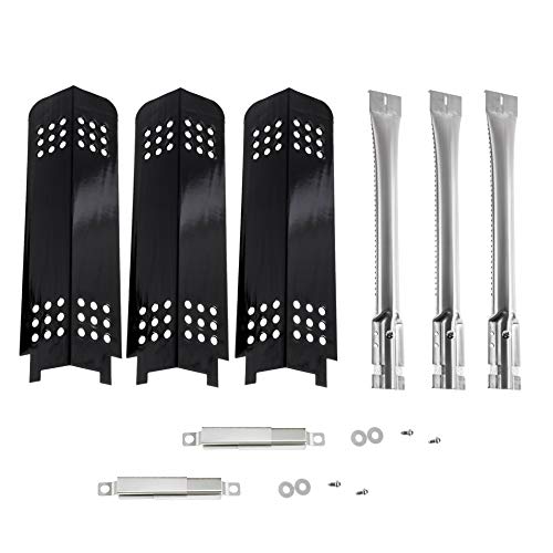 BBQration Repair kit Gas Grill Burner, Heat Plates Shield Tent