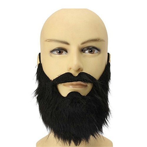Funny Halloween Party Fake Beard Moustache Mustache Facial Hair - Image 3