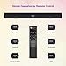 Sound Bar, BYL Soundbar for TV, Wired & Wireless Bluetooth 5.0 Speaker, Home Theater Surround Sound System (28 Inch, Infrad Remote Control, DSP, Bass Adjustable) (Renewed)thumb 4