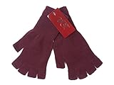 Gravity Glove Unisex Warm Half Finger Stretchy Knit Gloves