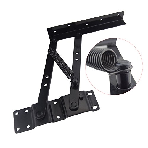 1pair Folding Lift Up Top Table Mechanism Hardware Fitting Hinge Spring