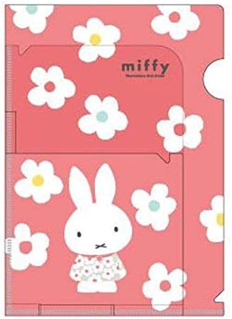 Amazon クツワ ミッフィー A5クリアホルダー 3ポケット Mf4 A クリアホルダー 文房具 オフィス用品