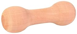 Trixie Rounded Wooden Retrieving Dumbbell, 125 g