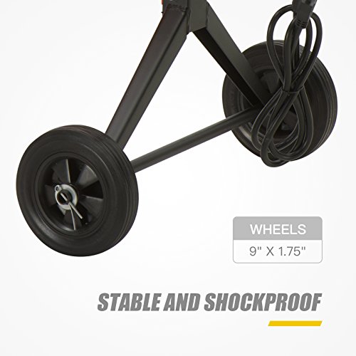 SUNCOO 1/2 HP 2.5 Cu Ft Electric Concrete Cement Mixer Mortar Mixing