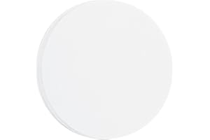 MECCANIXITY 60 PCS White Circle Cutouts Paper, 6 Inch Round Cutouts 200gsm/75lb Circle Cardstock for DIY Crafts Classroom Bul