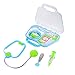 ThinkMax Play Doctor Kit, Doctor Medical Kit Pretend Play Toys for Kids (Blue/Green Random Delivery)