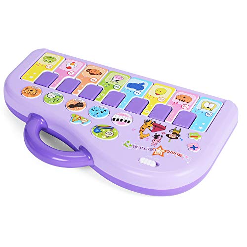 NextX Baby Musical Toys, Baby Piano Infant Learning Fun Toys for Toddlers Boys Girls