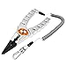 Booms Fishing X1 Fishing Pliers Saltwater Hook Remover with Lanyard and Sheath