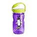 Nalgene Kids On The Fly Water Bottle, Leak Proof, Durable, BPA and BPS Free, Carabiner Friendly, Reusable and Sustainable, 12 Ounces