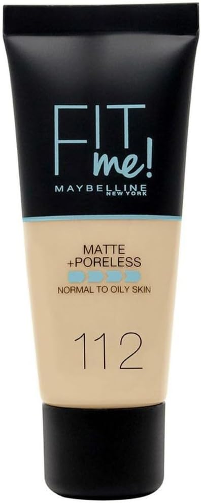 Maybelline Fit Me Matte + Poreless Foundation Soft Beige 112 30ml