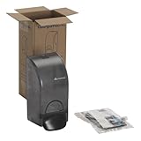 Georgia-Pacific 53053 Smoke Manual Soap and Sanitizer Dispenser, 5.6