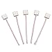 LEDwholesalers 5-Pack Permanent LED Strip-to-Wire Connector with 4