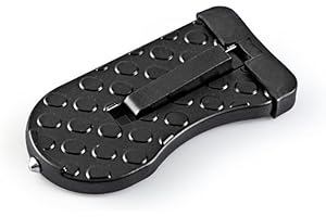 Swpato Car Door Step with Glass Breaker Safety Hammer & Roof Rack Access,Car Automotive Foldable Roof Rack Door Step - Fits Most Car, for SUV and Truck, Max Load 400 lbs