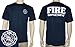Firefighter Duty T-shirt (Navy Blue) (X-Large)