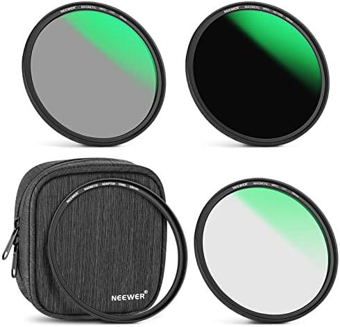 Kase Wolverine 77mm Magnetic Filter Kit - Includes CPL, MCUV, ND64 & Lens Cap