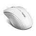 Rapoo 3-Button Wired USB Optical Silent Mouse, Computer Mouse with 1000 DPI, Compatible with PC, Mac,Desktop and Laptop (White)