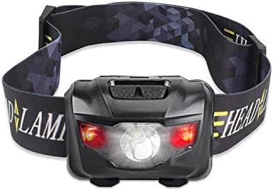 LED Headlamp Flashlight, Super Bright Waterproof Comfortabl Headlamps for Running, Walking, Camping, Hiking, Kids, DIY, - 3 AAA Batteries Included
