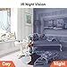 Mini Spy Camera 1080P WiFi Hidden Video Camera Wireless Covert Security Cameras 150° Wide Angle Nanny Cam with DIY Interchangeable Lens/Night Vision/Motion Activated for Home Surveillance(New Version)