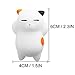 Stress Relief Toy, CoKate 3.9Inch Jumbo Soft Peach Charms Cream Scented Slow Rising Kids Toy Phone Strap