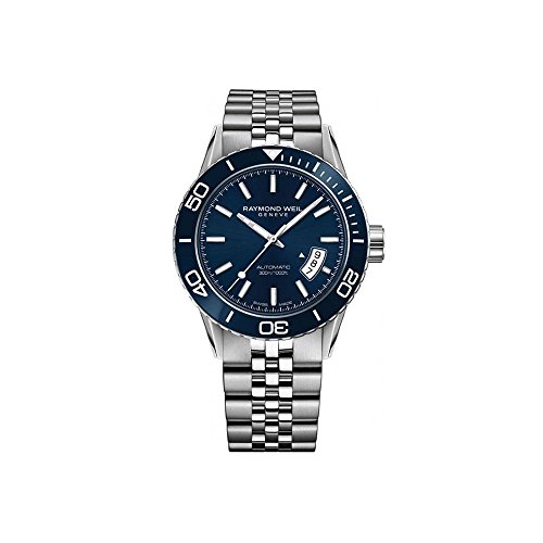 Raymond Weil Freelancer Automatic Watch, Ceramic Bezel, 30 atm, 2760-ST3-50001