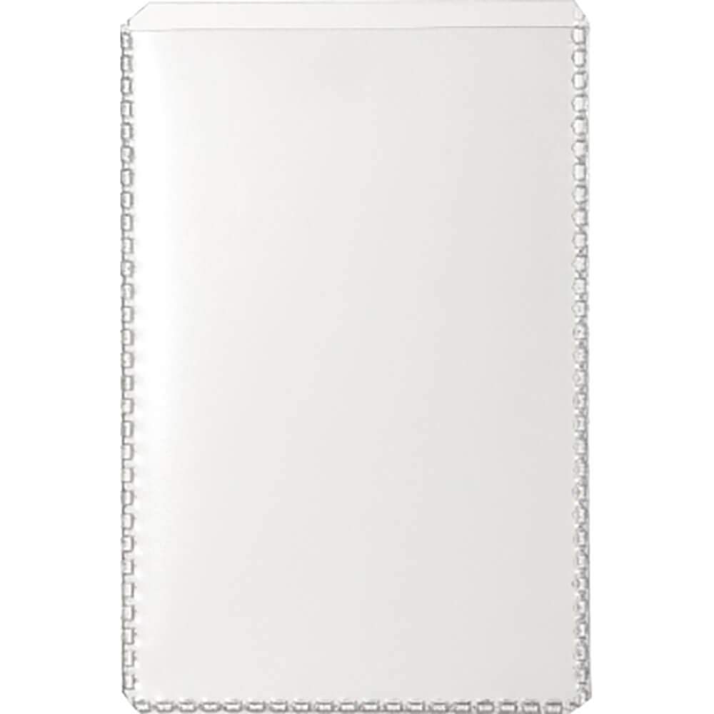 Durable Plastic Holder for Single Credit or Debit Card - Glass Clear Plastic - Easy to Insert and Remove Card