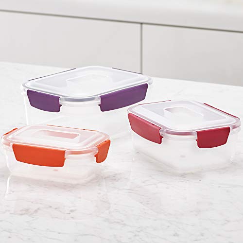 Joseph Joseph Nest Lock Plastic Food Storage Container Set with