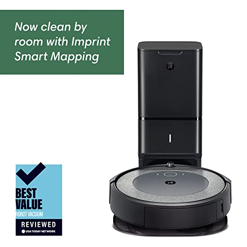 iRobot Roomba i3+ EVO (3550) SelfEmptying Robot Vacuum Now Clean by Room with Smart Mapping
