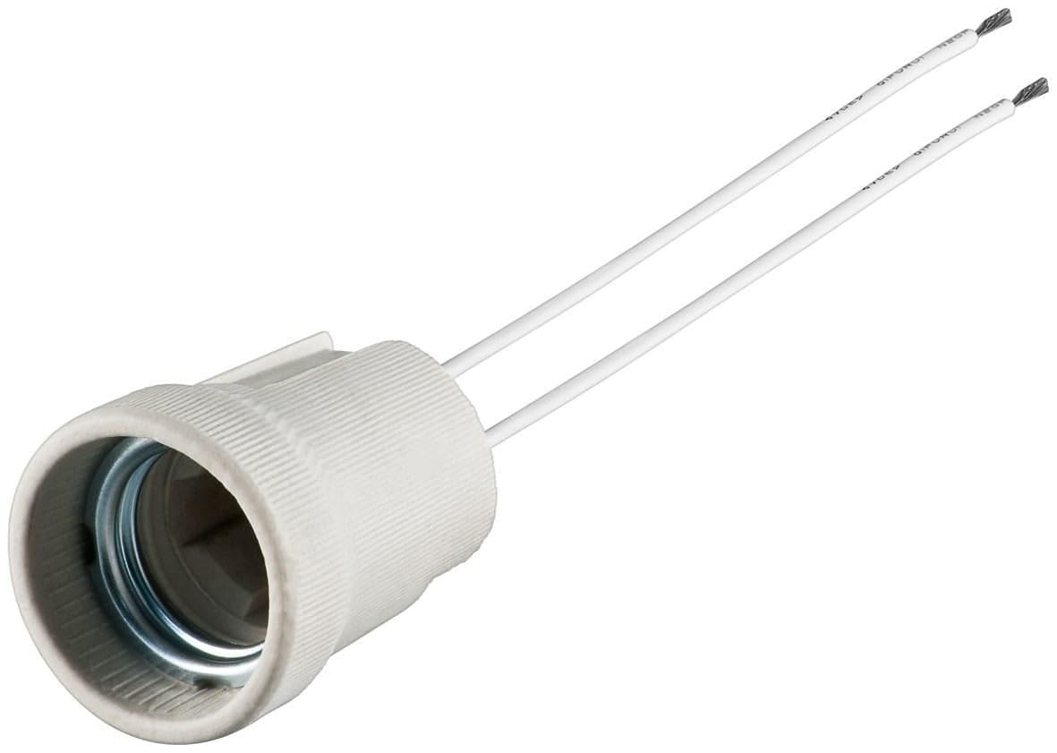 Goobay 9182 E27 Lamp Holder/Base/Socket with Twin Cable