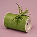 Olive Matte Raffia Ribbon, 1/4