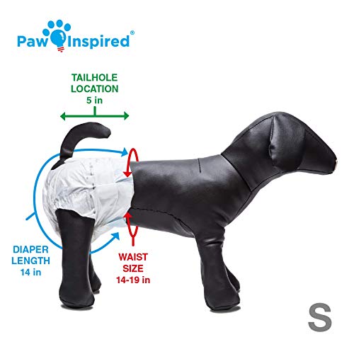 Paw Inspired Dog Diapers (Small) - Image 4
