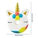 PintreeLand Kawaii Donut Unicorn Squishy Toys 2 Pack Cute Small Slow Rising Squishies Prime Gift for Girls Kids