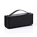 Efsound Ef-101 Aluminum Portable Wireless Bluetooth Speaker with 3.5 mm Aux Line, Black