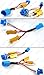 Classy Autos 9004 9007 HID Conversion Kit Error Free w/ Load Resistor Wiring Harness Adapter (2 Pieces)
