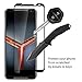 Orzero (3 Pack) Tempered Glass Screen Protector Compatible for ASUS ROG Phone 2, 2.5D Arc Edges 9 Hardness HD Anti-Scratch Full-Coverage (Lifetime Replacement)