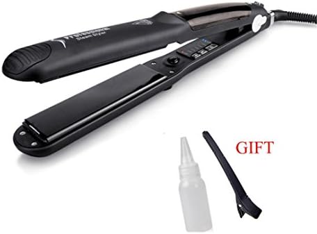 Ceramic Steam Hair Straightener Curler Professional Flat Iron Vapor Seam Straightening Iron Hair Iron Steamer Styling Tool UK Plug