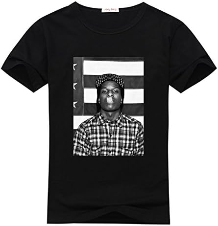 DIYtshirtASAPRockyT-Shirt,CustomMen'sClassic100%CottonT-ShirtwithASAPRocky
