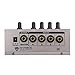 Nady MM-141 4-Channel mono unbalanced Mini Mixer – ¼” Inputs & output – Portable - Battery powered or use optional AC adapter …