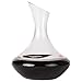 Lily's Home Glass Wine Decanter and Carafe with Easy Pour Base, Let Your Favorite Vintages Breathe with this Beautifully Stylish and Functional Piece (8 in x 10 in)