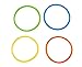 BLUE PANDA 12 Pack Pool Rings for Kids Diving - Under Water Swim Dive Rings - Multicolored Summer Sinking Pool Toys (6 in)